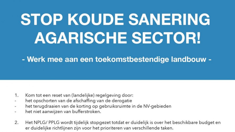 Pamflet boerenprotest
