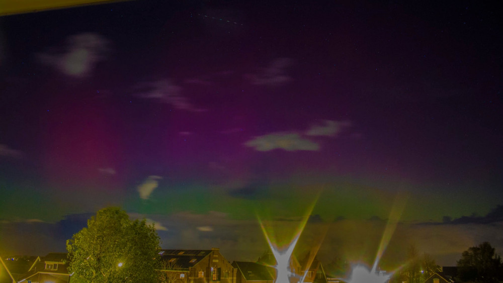 Noorderlicht vanuit Wormer