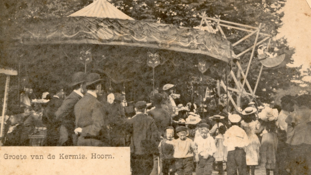 Kermis Hoorn in het begin van de 20e eeuw
