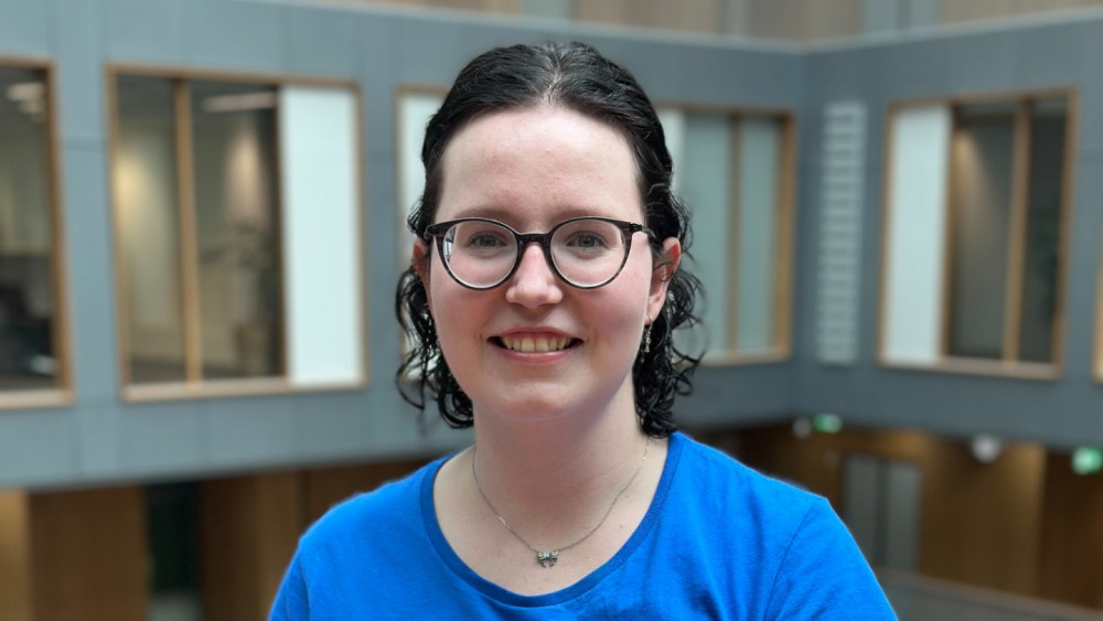 Amber Witkamp is eerstegeneratiestudent