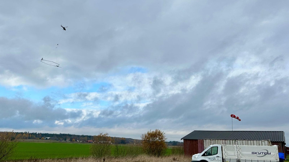 Helikopter hoepel onderzoek