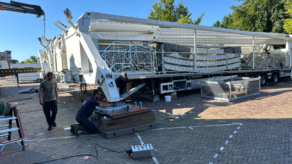 Kermis Hoorn opruimen