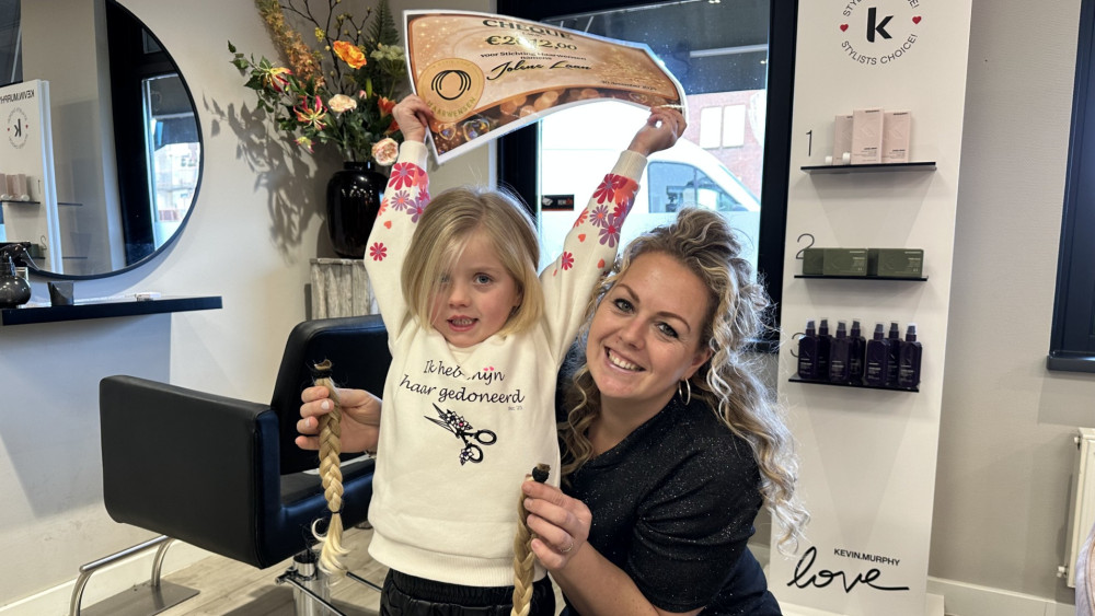 Jolene Andijk blonde lokken