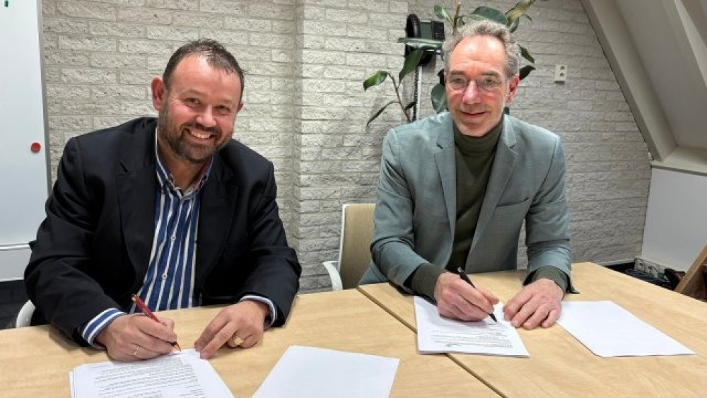 Ondertekening intentieovereenkomst afgelopen januari